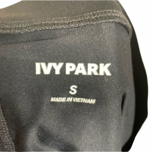 Park black linear print skort mini skirt - Picture 6 of 6